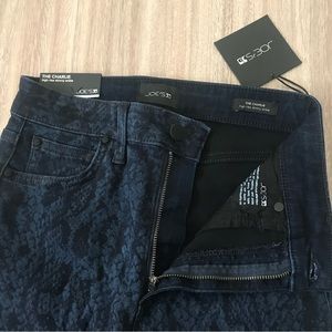 Joe's Jeans The Charlie High Rise Skinny Ankle Blue NWT Size 26